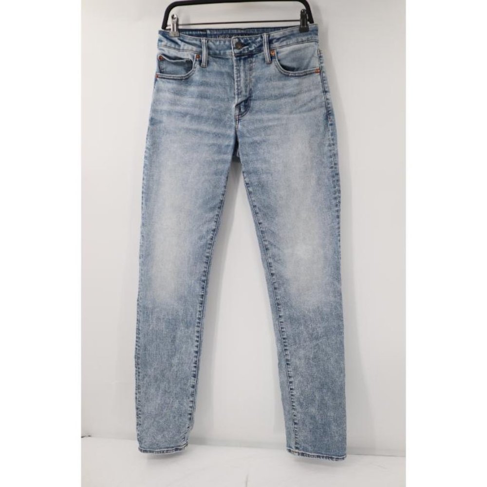 American Eagle Jeans Men's 30 Airflex+ Slim Fit Straight Leg mid Rise Denim